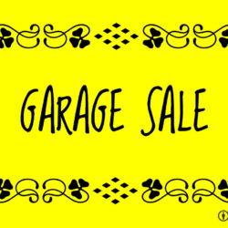 Almost here! Our Annual Garage Sale is this Saturday, Sep 17th!