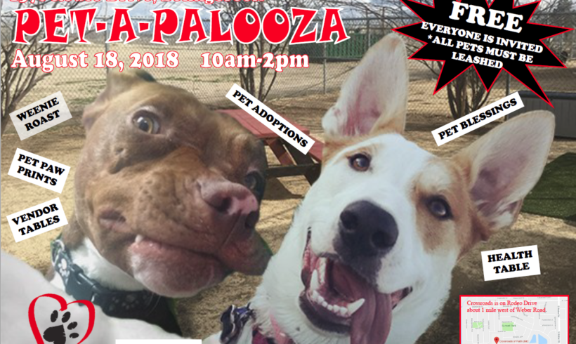 Come Visit HHAS at Pet-A-Palooza on August 18th!